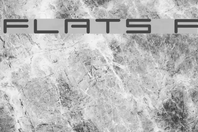 FLATS Font examples