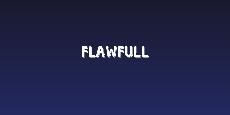 FLAWFULL Social Header