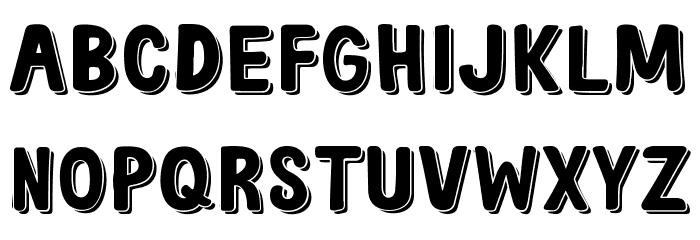 FLAWFULL Font LOWERCASE