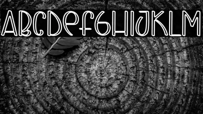 FLAYING HORSE Font examples