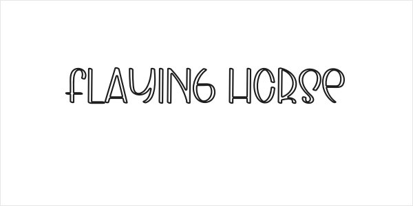 FLAYING HORSE Logo