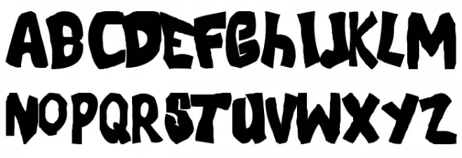 FLH-Font Caratteri MINUSCOLO