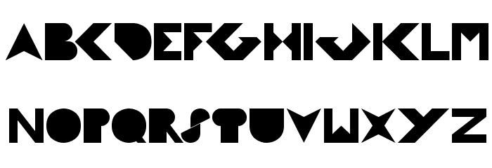 FLIGHT STERWADESS Font LOWERCASE