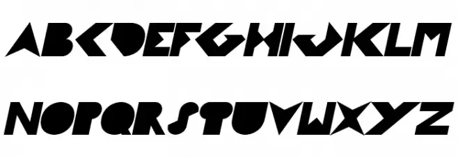 FLIGHT STEWARDESS Bold Italic Polices MAJUSCULES