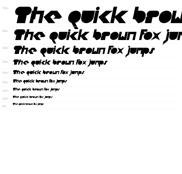 FLIGHT STEWARDESS Bold Italic Waterfall