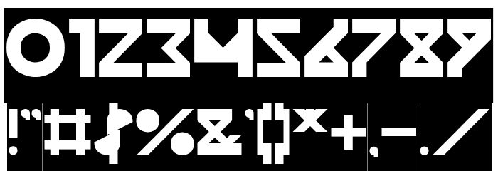 FLIGHT STEWARDESS-Inverse Font OTHER CHARS