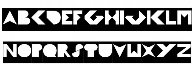 FLIGHT STEWARDESS-Inverse Schriftart Groß
