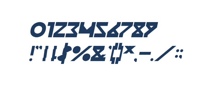 FLIGHT STEWARDESS Italic Other Characters