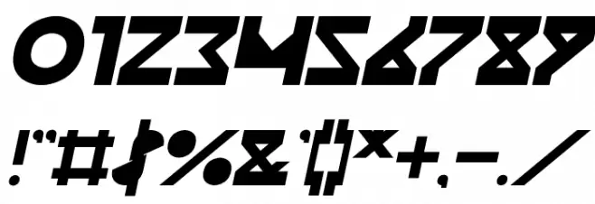 FLIGHT STEWARDESS Italic Font OTHER CHARS