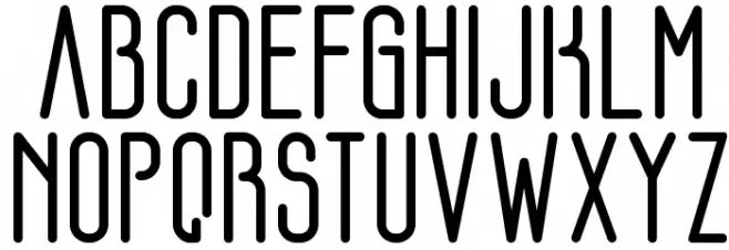 FLOGREEN Шрифта ВЕРХНИЙ