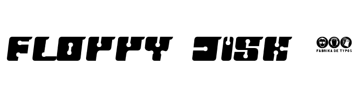 FLOPPY DISK 2 Font