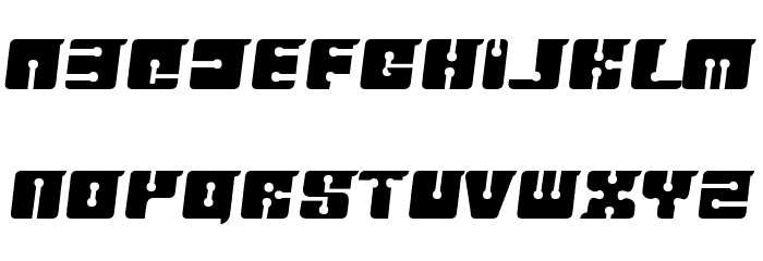 FLOPPY DISK 2 Font LOWERCASE