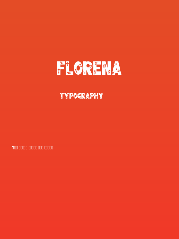 FLORENA Poster