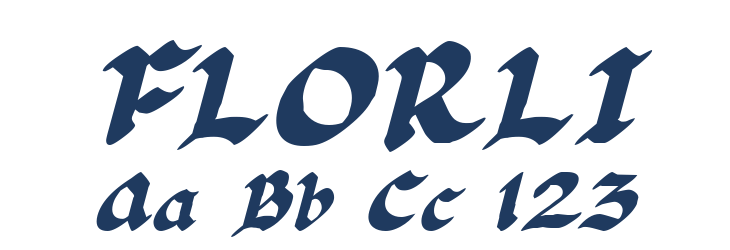 FLORLI Font Preview