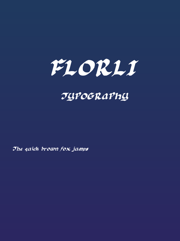 FLORLI Poster
