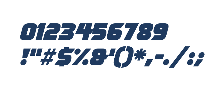 FLOURISH Italic Other Characters