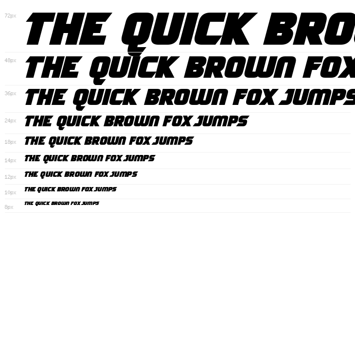 FLOURISH Italic Waterfall