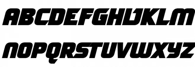 FLOURISH Italic Caratteri MINUSCOLO