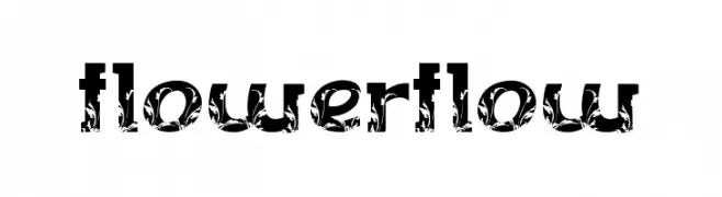 FLOWERFLOW  Fuentes Gratis Descargar