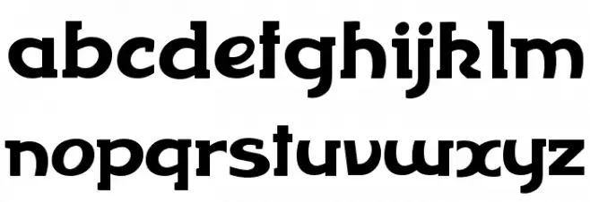 FLOWERFLOW Font LOWERCASE