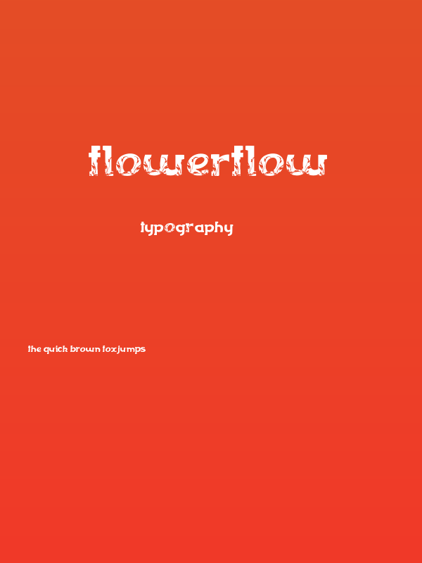 FLOWERFLOW Poster