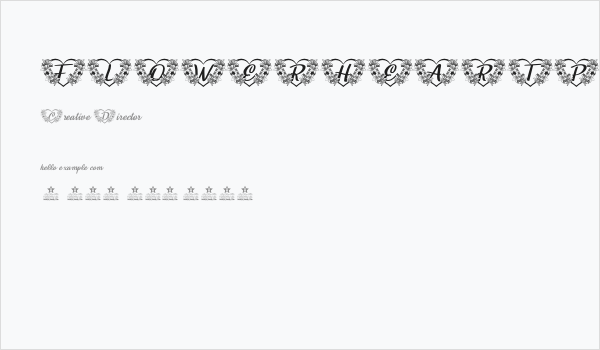 FLOWERHEARTPERSONALUSE-Regular Business Card