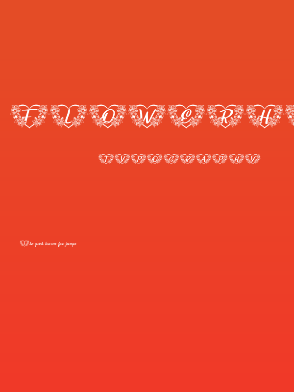 FLOWERHEARTPERSONALUSE-Regular Poster