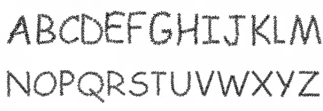 FLOWERcomic 字体 大写