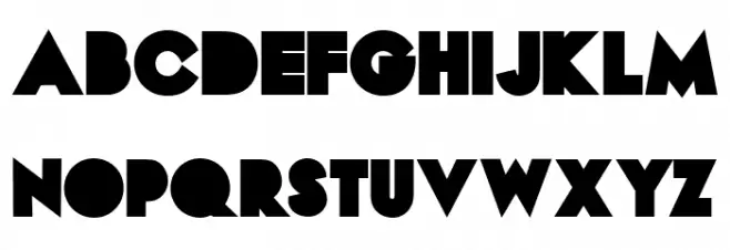 FLUID Bold Шрифта строчной