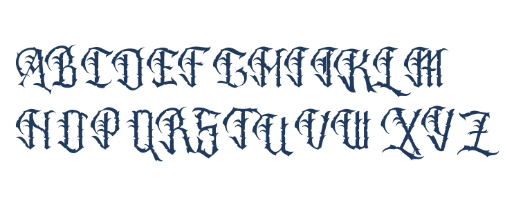FLUSTER Regular Uppercase