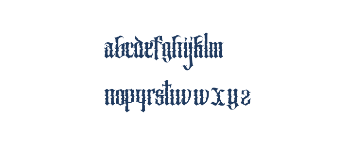 FLUSTER Regular Lowercase