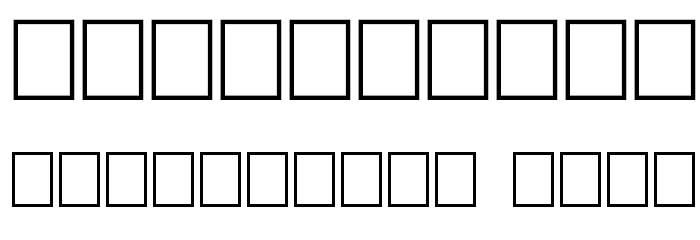 FLW Demo Font OTHER CHARS