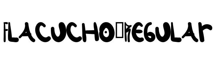 Flacucho-Regular  Frei Schriftart Herunterladen