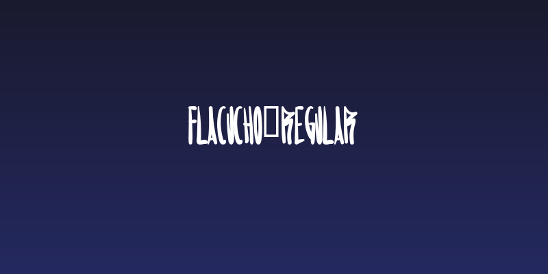 Flacucho-Regular Social Header