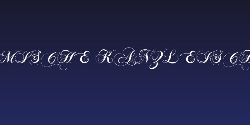 Flaemische Kanzleischrift Social Header