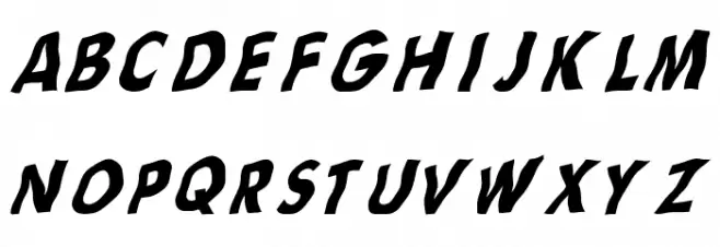 Flag [sRB] Schriftart Groß