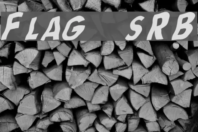 Flag [sRB] Font examples
