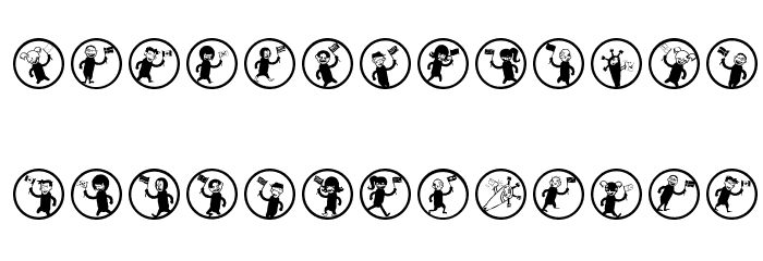 FlagHolder Font LOWERCASE