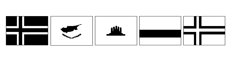 Flags  免费字体下载