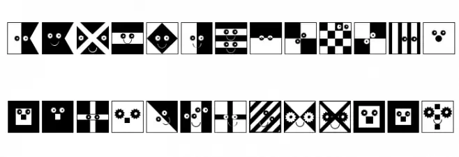 FlagsAndTemplates Font LOWERCASE