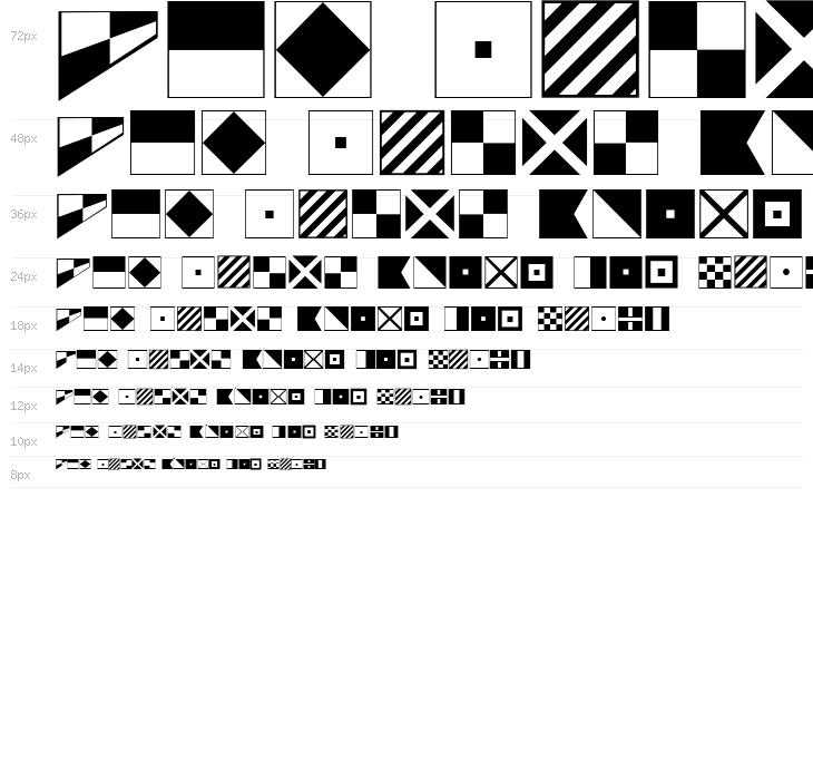 FlagsMaritime Waterfall