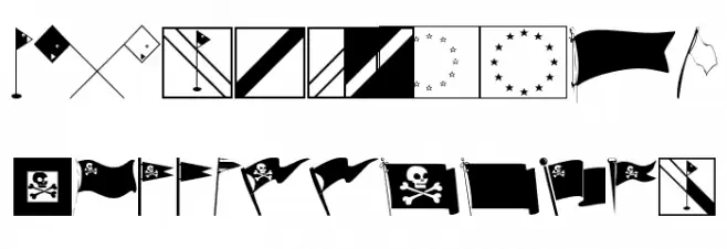 FlagsToolbox Font OTHER CHARS