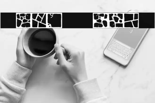 Flagstones Font examples