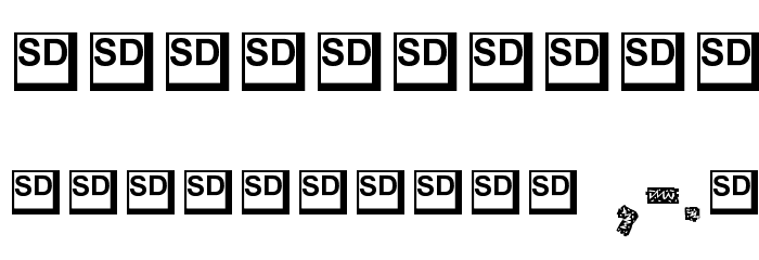Flak Jacket Font OTHER CHARS