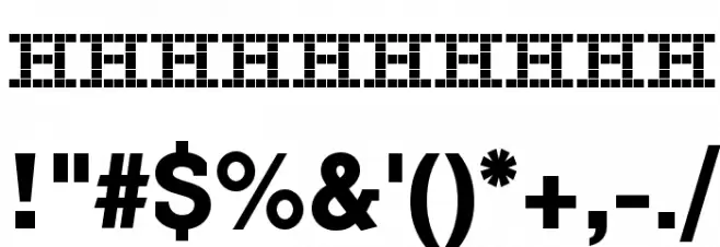 FlamanteCairoBold Font OTHER CHARS