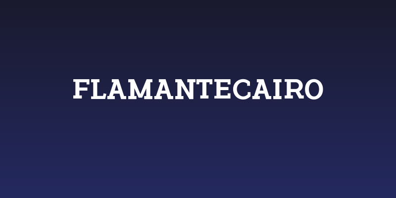 FlamanteCairo Social Header
