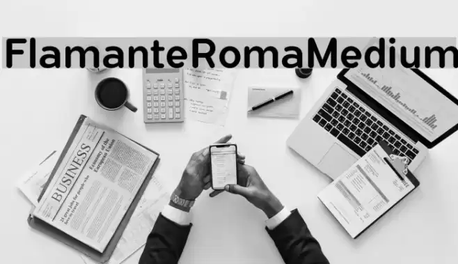 FlamanteRomaMedium Font examples