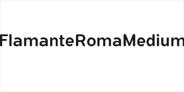 FlamanteRomaMedium Logo
