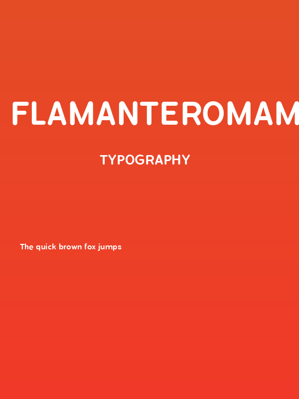 FlamanteRomaMedium Poster