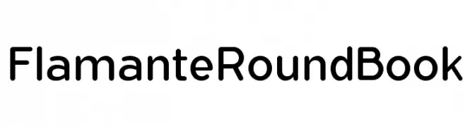 FlamanteRoundBook  baixar fontes gratis